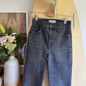 Madewell Perfect Vintage Cropped Jean Size 23 🖤